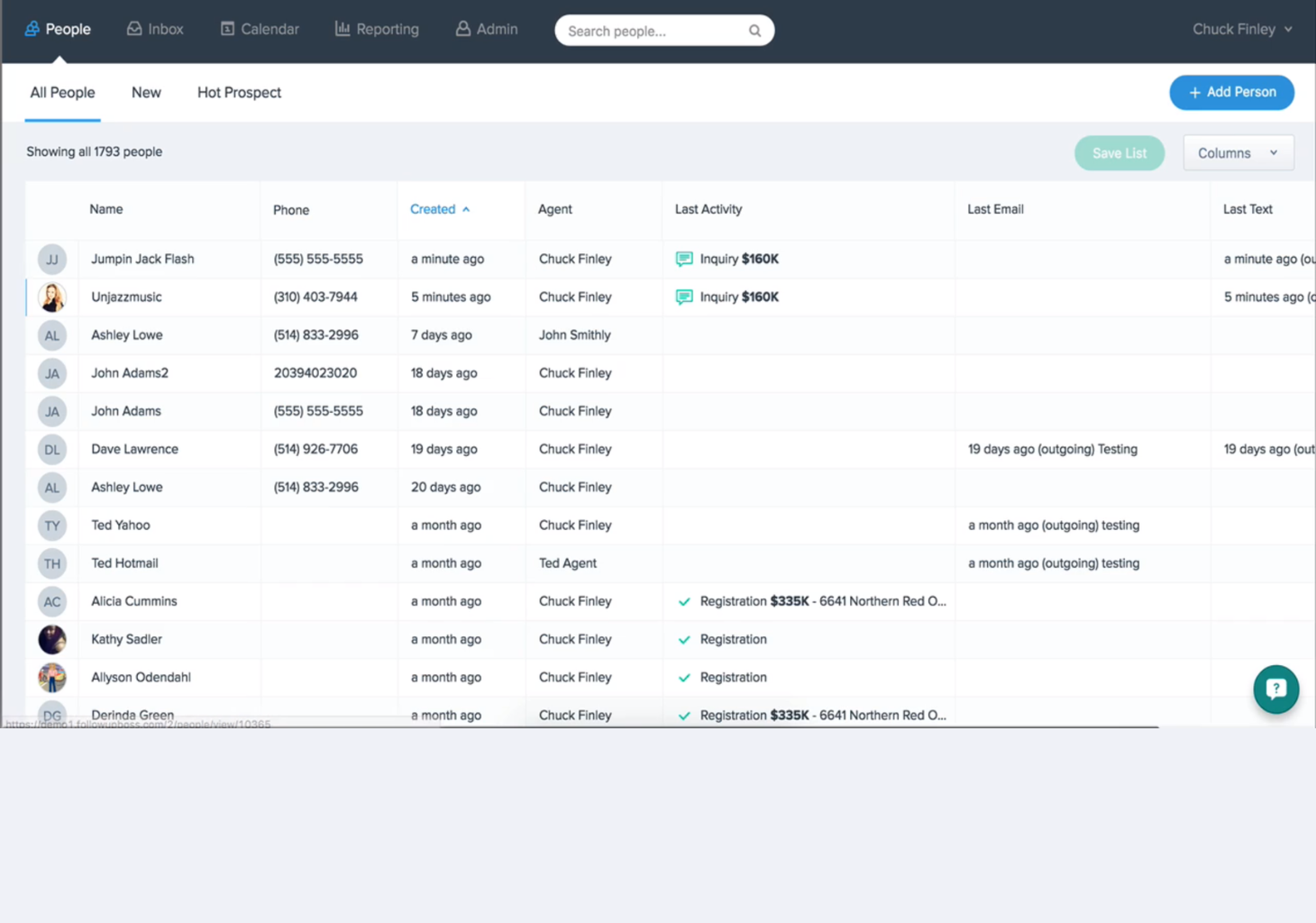 1-Click CRM Connection