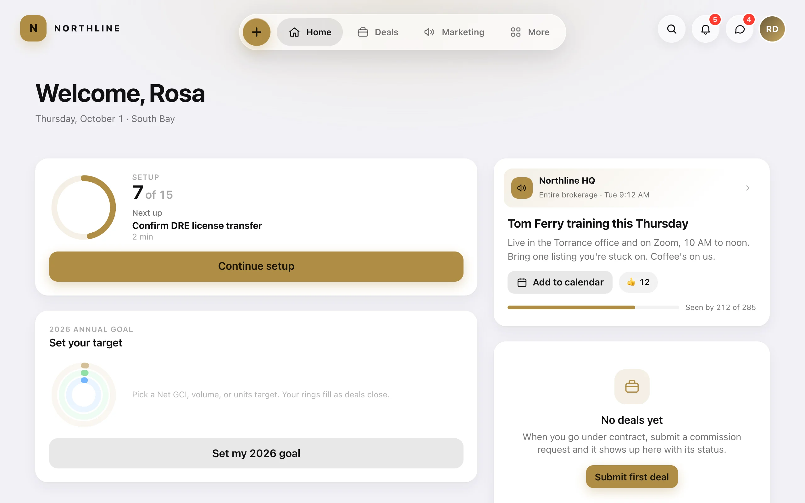 Onboarding in the Appomark Platform