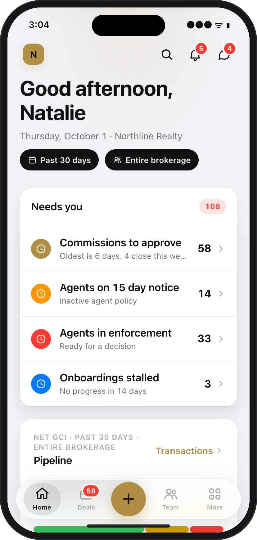 The Appomark Platform on iPhone